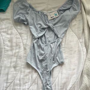 Baby blue bodysuit